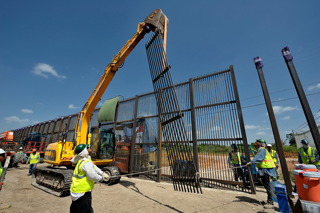Secure Border Initiative Begins Construction