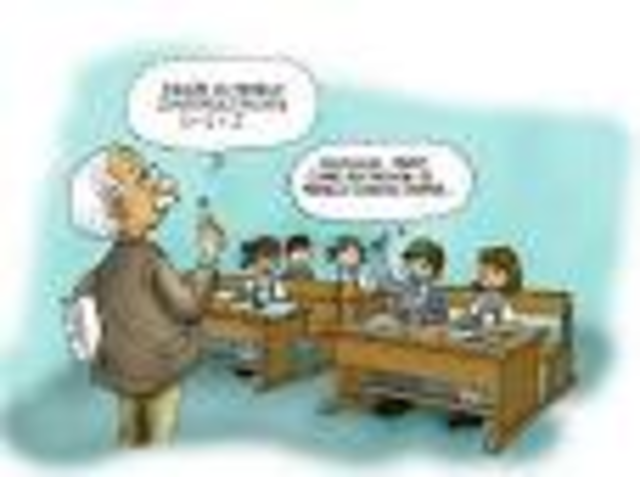 a law was presented to make spanish the offical language to teach in school