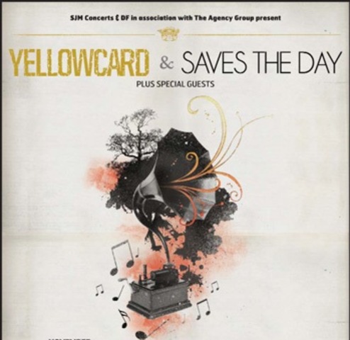Yellowcard co-headline tour with Saves the Day and The Wonder Years