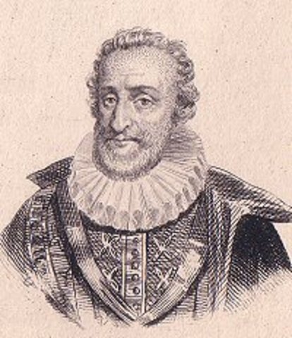 Officially crowed Henri 4 of France