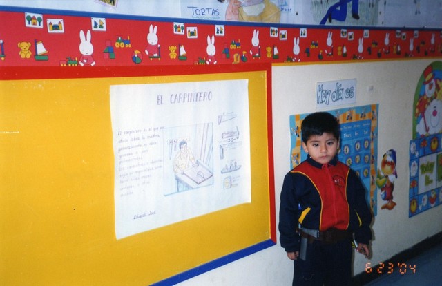 Mi primer dia en el CEI el buen pastor