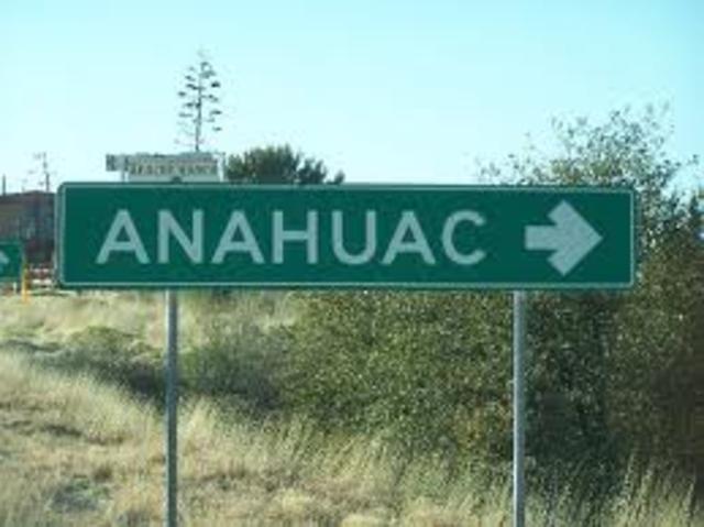 Anahuac Disturbances