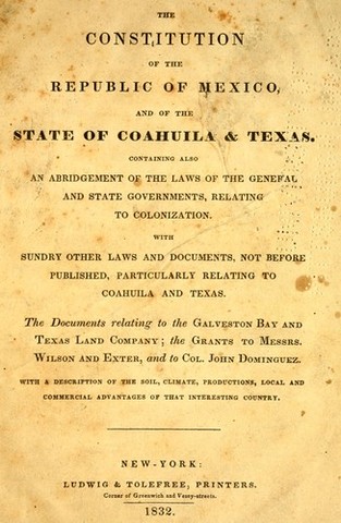 Constitution of Coahuila and Texas