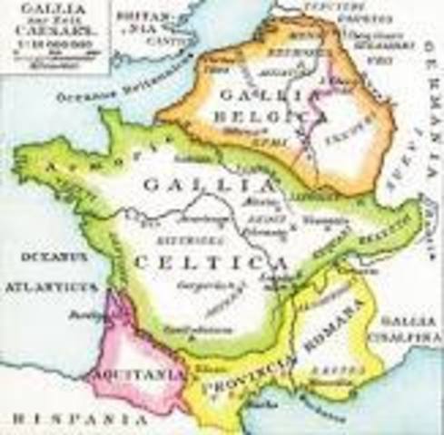 The Roman conquest of Gallia 121-51 B.C.