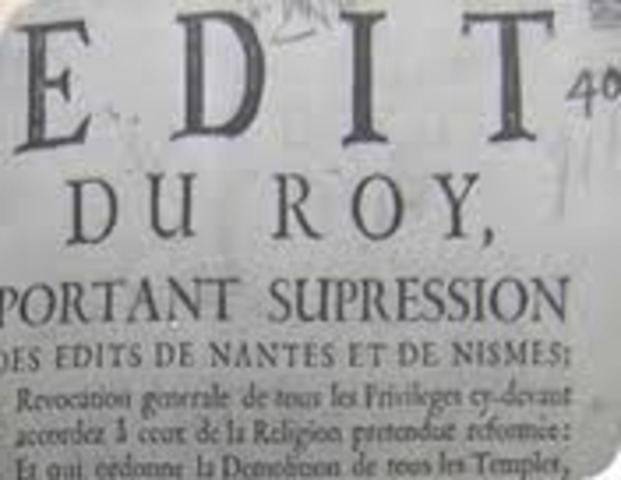 The Edict of Nantes