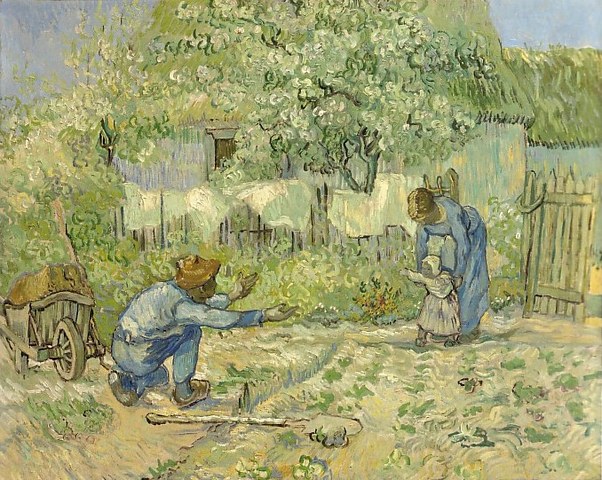 He made the first picture.