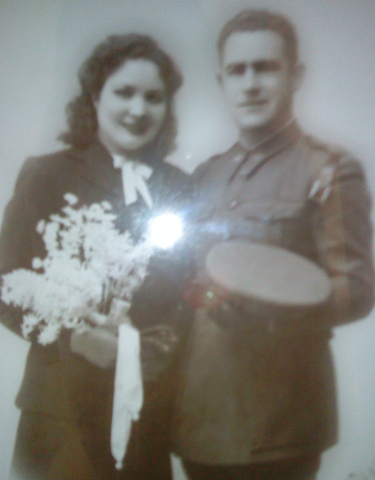 Aurelia se casa con mi abuelo Luis