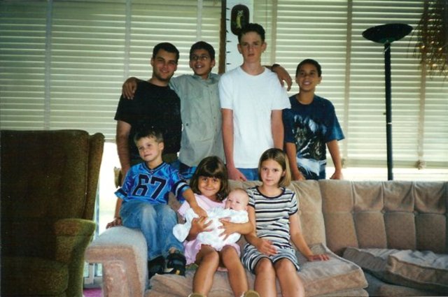 Hace doce años que todo los primos estaba en un casa.