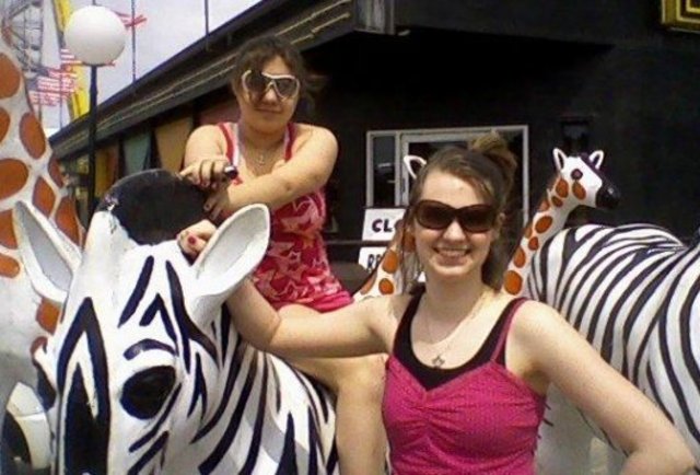 Hace tres años que mi prima y yo fuimos a South Carolina.