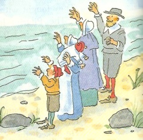 Captain Jones and his crew sailed the Mayflower back to England.