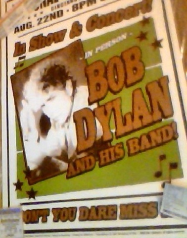 Hace cuatro años que mi padre y yo vimos Bob Dylan en concierto.