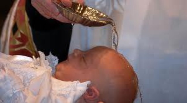 My baptism