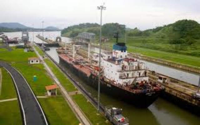 Work is finished on the Panama Canal