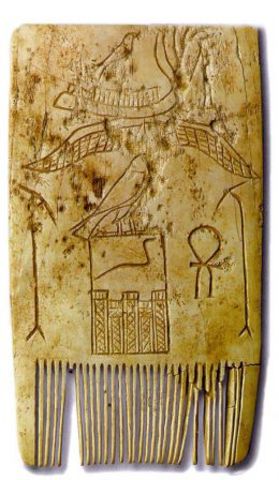 Surge la escritura con jeroglíficos en Abidos y obras de canalización.