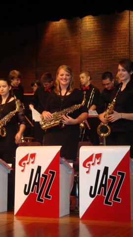 Aprendí a tocar el saxofón tenor