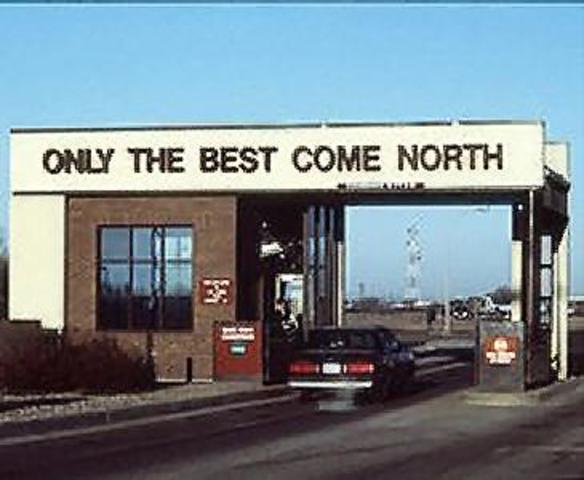Construction of Minot Air Force Base