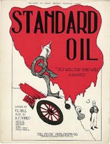 Standard Oil monoply is dissolved