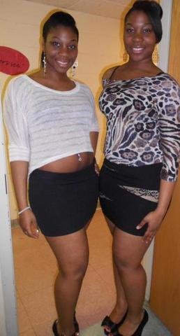 Mi hermana y yo vamos a la fiesta