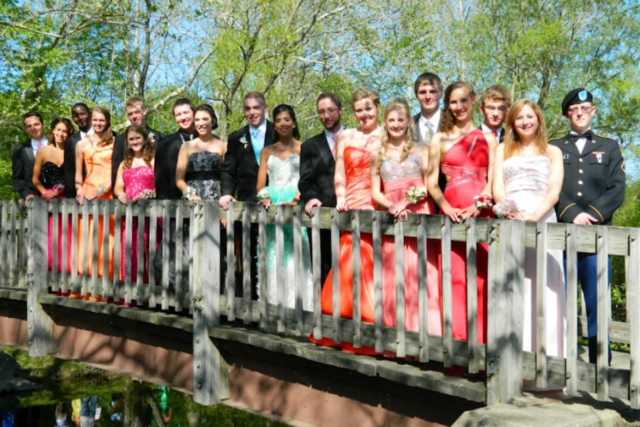 Hace cinco meses que fui a un baile con mi novio.