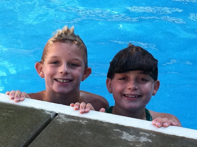 Hace dos años que ciudo a Charlie y Ava.  Los veo todos los veranos.