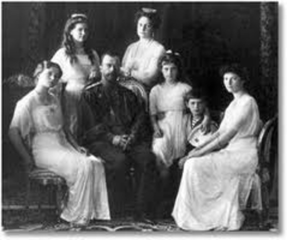 Czar Nicholas II Abdicates the Russian Throne