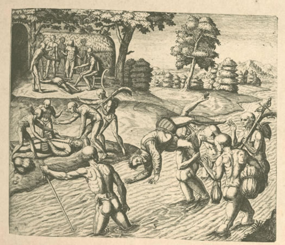 Tenochtitlan is rebuilt as the capital of 'New Spain', the Spanish colony in the Americas