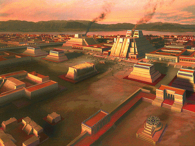 Tenochtitlan is rebuilt as the capital of "New Spain", The Spanish colony in the Americas.