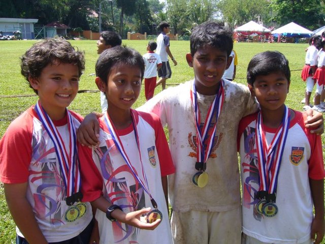 Primary Sports day with my friends