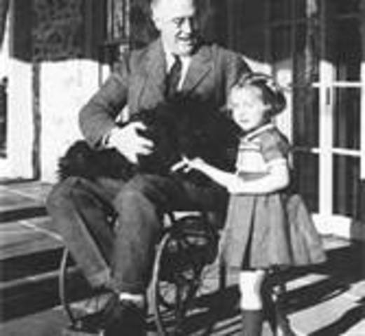 President Roosevelt dies