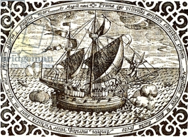 first to sail around the world