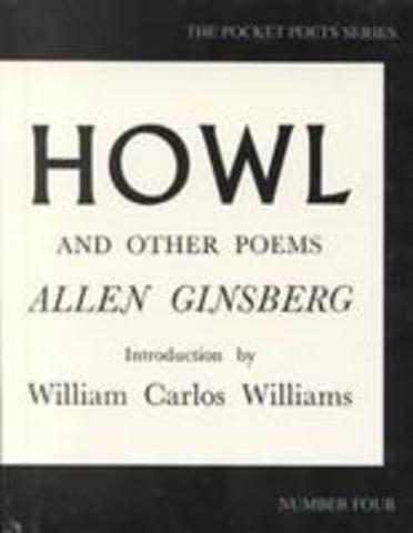 Allen Ginsberg publithes Howl and other poems
