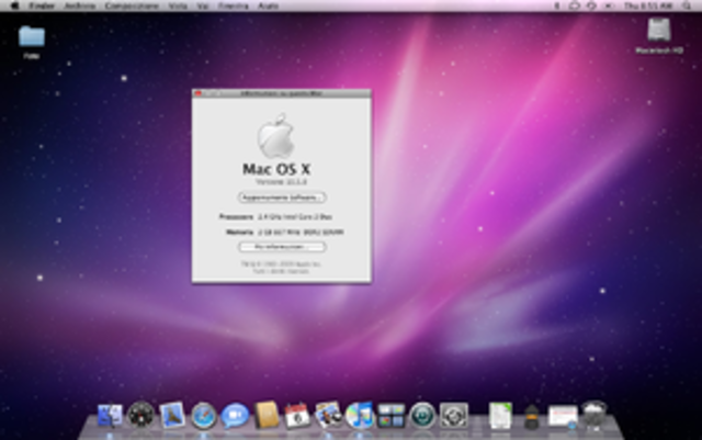Mac OS X Leopard 10 .5