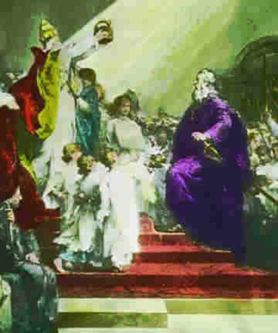 Crowning of Charlemagne by the Pope