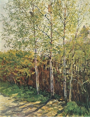 Ю.Кугач "Берёзки весной"