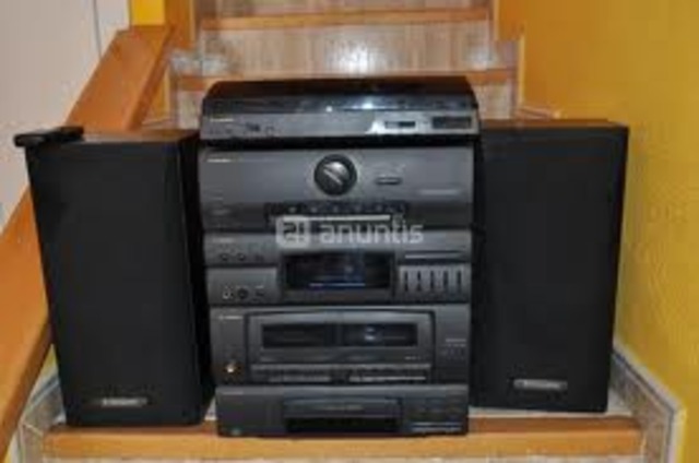 El equipo de música