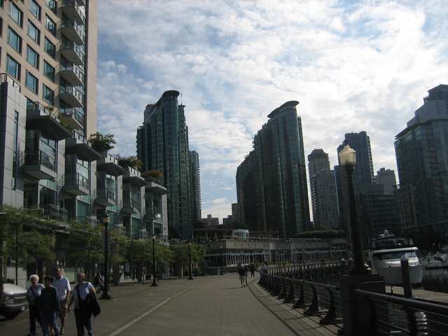 Walking around Vancouver Canada