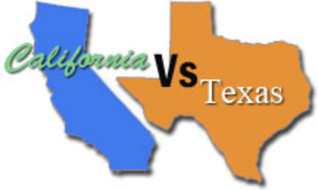 California and Texas