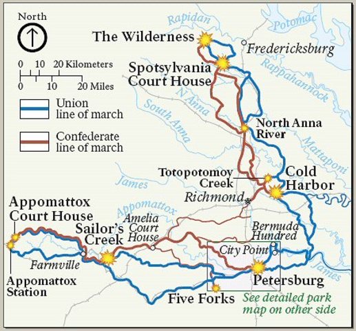 Grant's Overland Campaign Begins