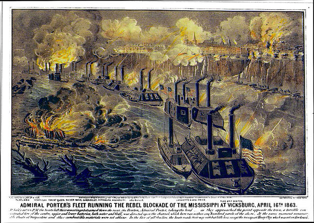 The Vicksburg Campaign Begins