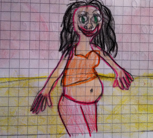 L'ATTESA: la mamma con il pancione