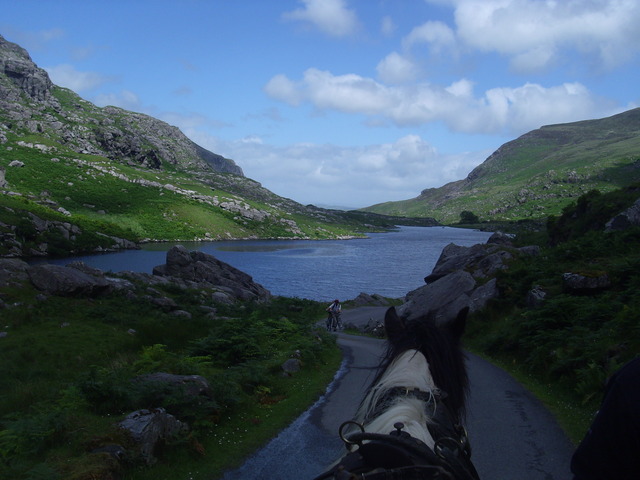 Hace dos años que monté del caballo en Irlanda.