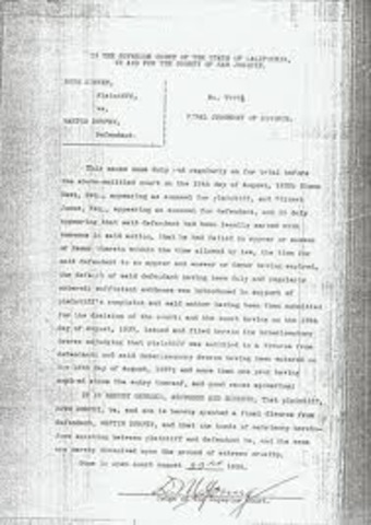 Alice Clawson- Divorce