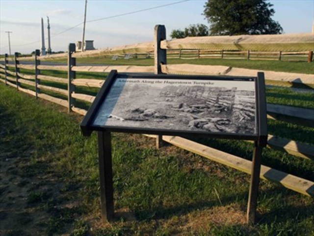 First Shots of Battle Fired