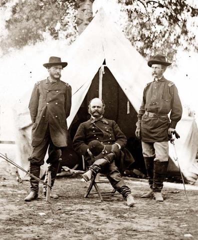 Burnside comanded North Carolina expiditionary force