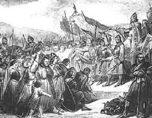 The death of Charlemagne