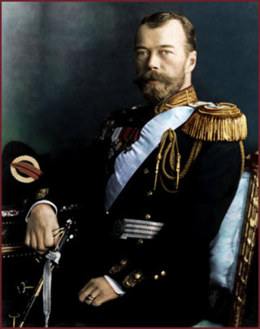 Czar Nicholas II abdicates the russian throne