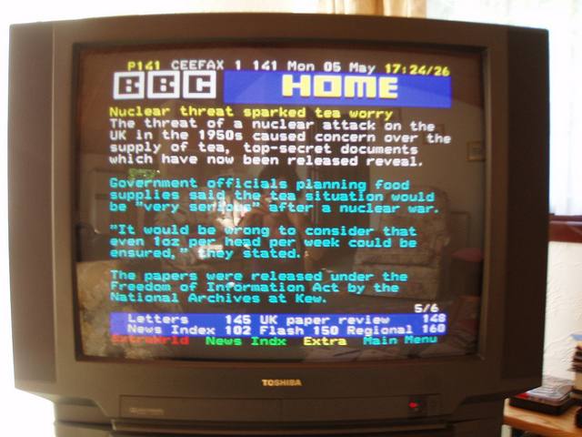 Teletext Launched