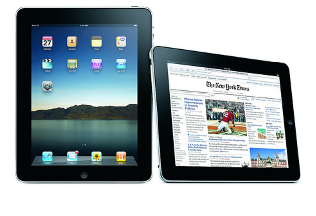 First IPad to hit the shelves