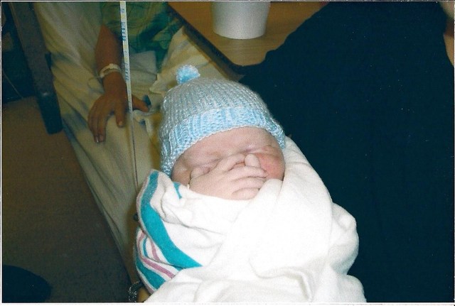My brother Alex is born