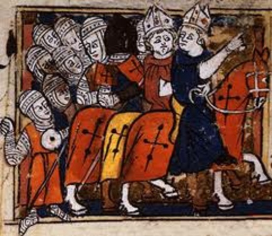 First Crusade is Called by Pope Urban the Second